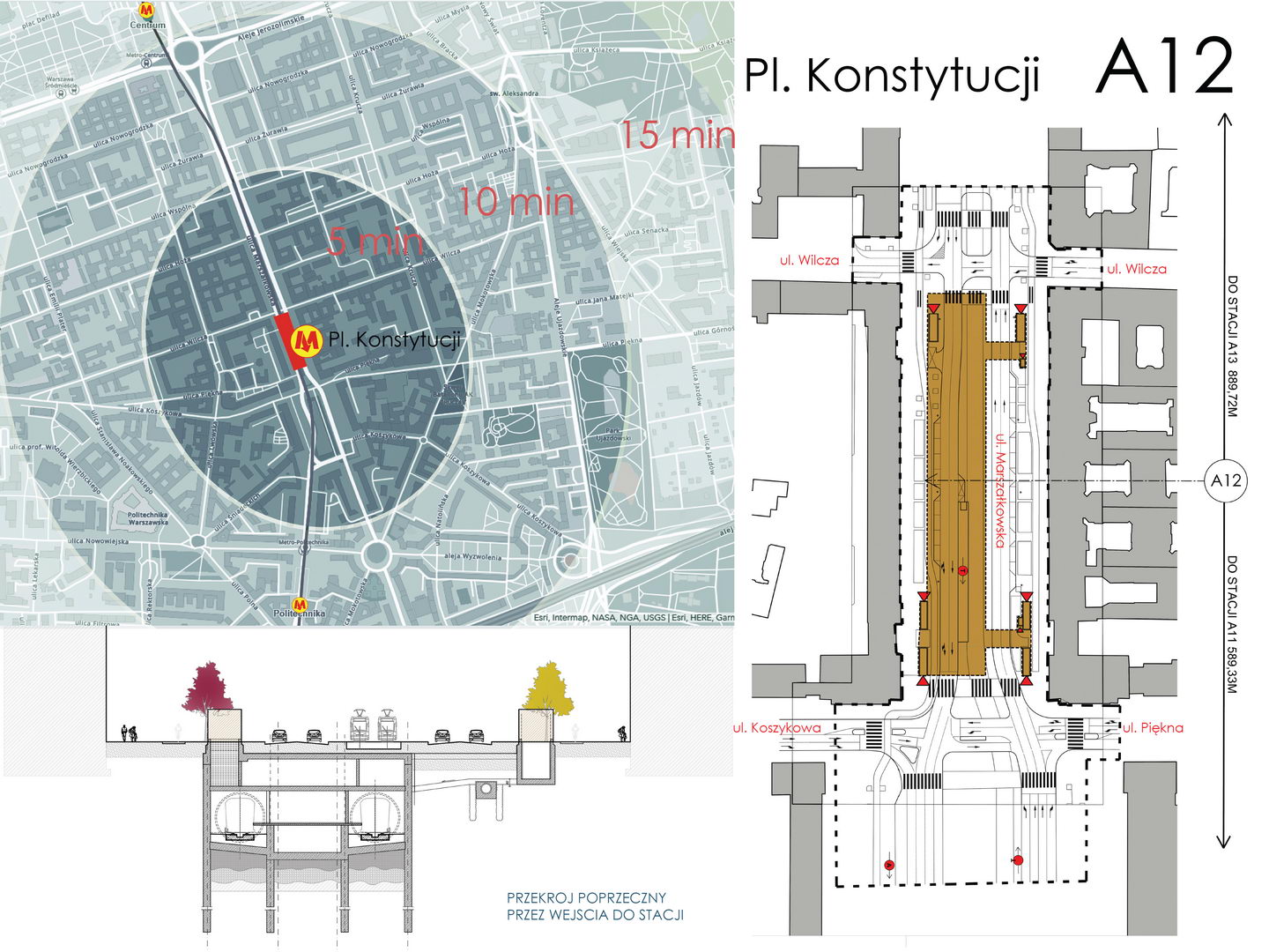 W sprawie stacji Plac Konstytucji i Muranów