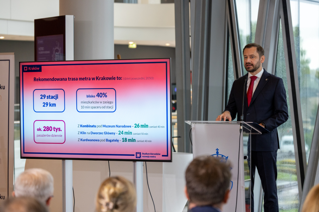 Rekomendacja dwóch linii metra